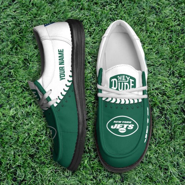 Tubopro New York Jets Hey Dude Shoes For Men And Women - Image 2
