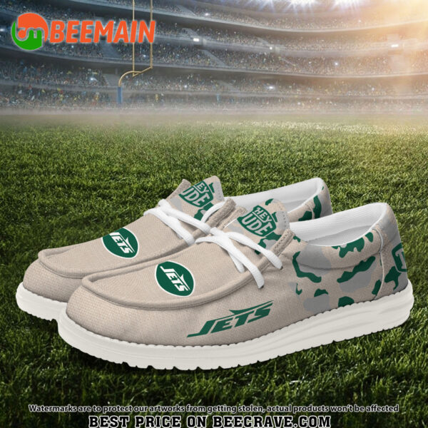Tubopro New York Jets Hey Dude Shoes For Men And Women - Image 2
