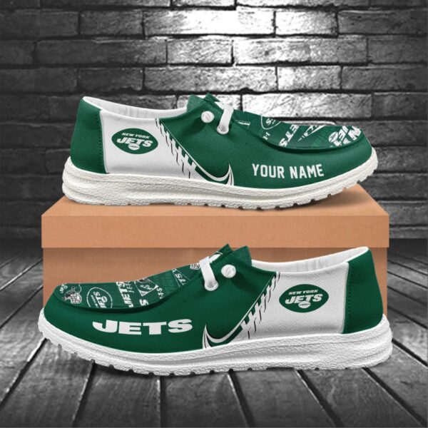 Tubopro New York Jets Hey Dude Shoes For Men And Women - Image 5