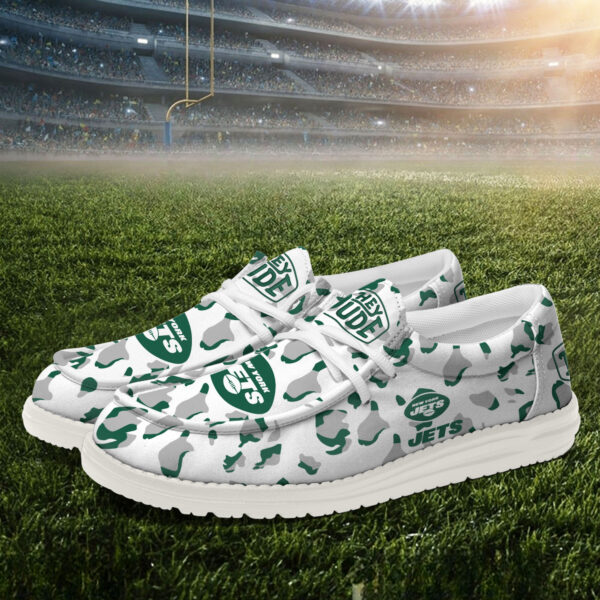 Tubopro New York Jets Hey Dude Shoes For Men And Women Ver2 - Image 3