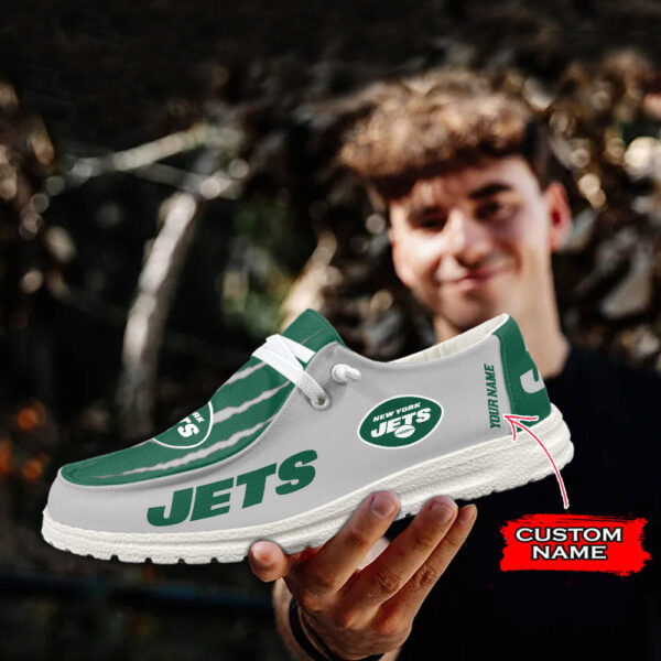 Tubopro New York Jets Hey Dude Shoes For Men And Women - Image 3