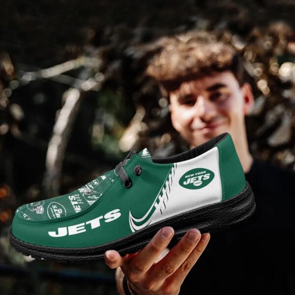 Tubopro New York Jets Hey Dude Shoes For Men And Women - Image 4