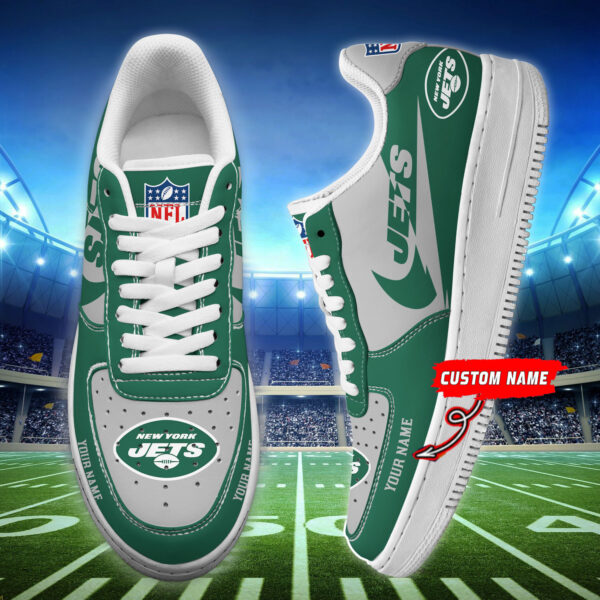 Tubopro New York Jets NFL Air Low-Top Sneakers Shoes For Men And Women