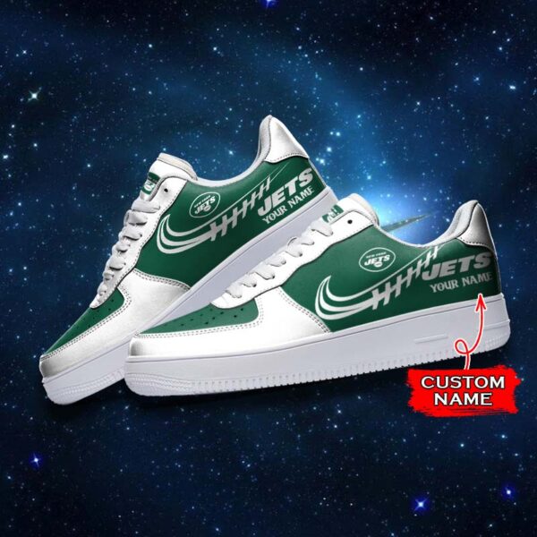 Tubopro New York Jets NFL Air Low-Top Sneakers Shoes For Men And Women - Image 3
