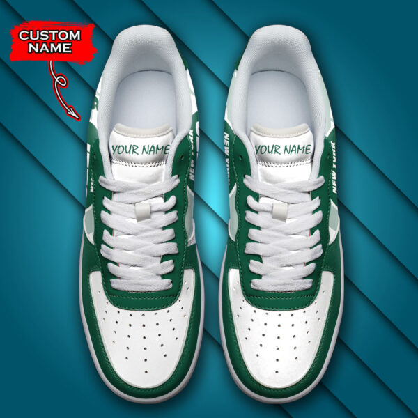 Tubopro New York Jets NFL Air Low-Top Sneakers Shoes For Men And Women - Image 4