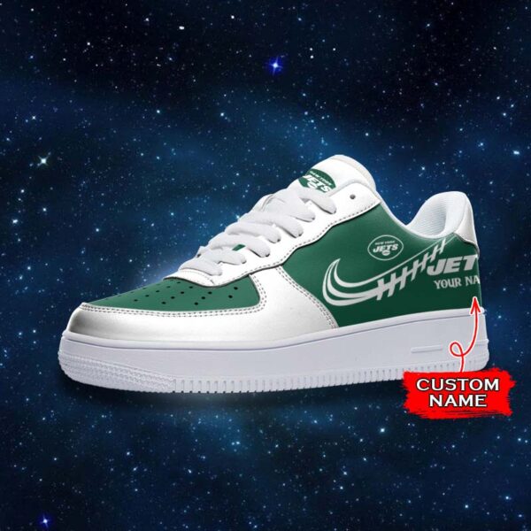 Tubopro New York Jets NFL Air Low-Top Sneakers Shoes For Men And Women - Image 2