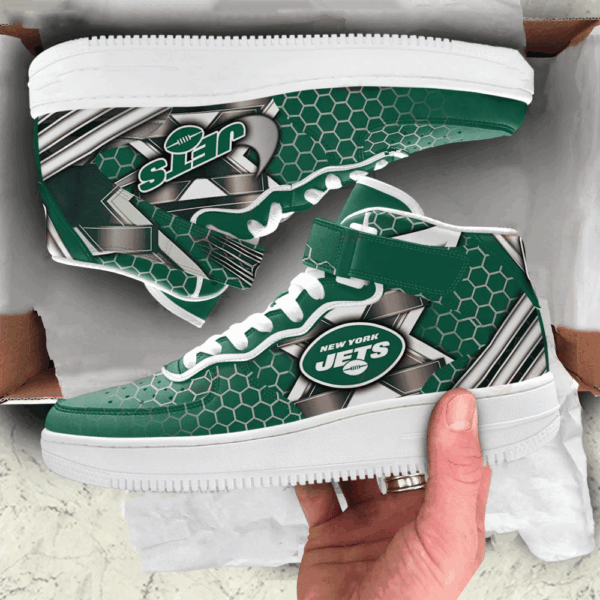 Tubopro New York Jets NFL Air Low-Top Sneakers Shoes For Men And Women - Image 2