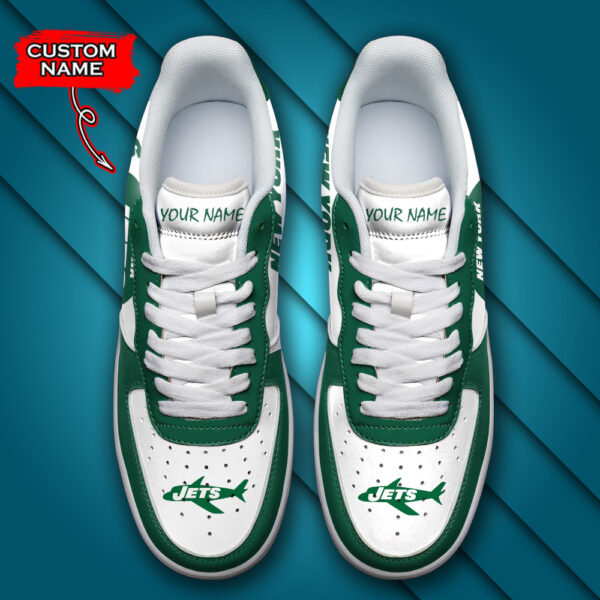 Tubopro New York Jets NFL Air Low-Top Sneakers Shoes For Men And Women - Image 4
