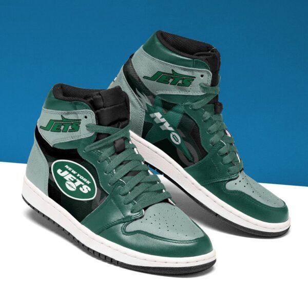 Tubopro New York Jets NFL AJ1 High Sneakers Shoes For Men And Women