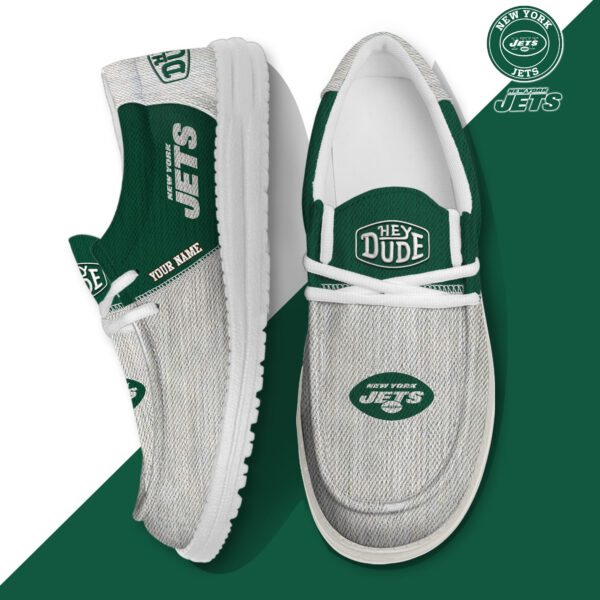 Tubopro New York Jets Personalized Hey Dude Shoes For Men And Women