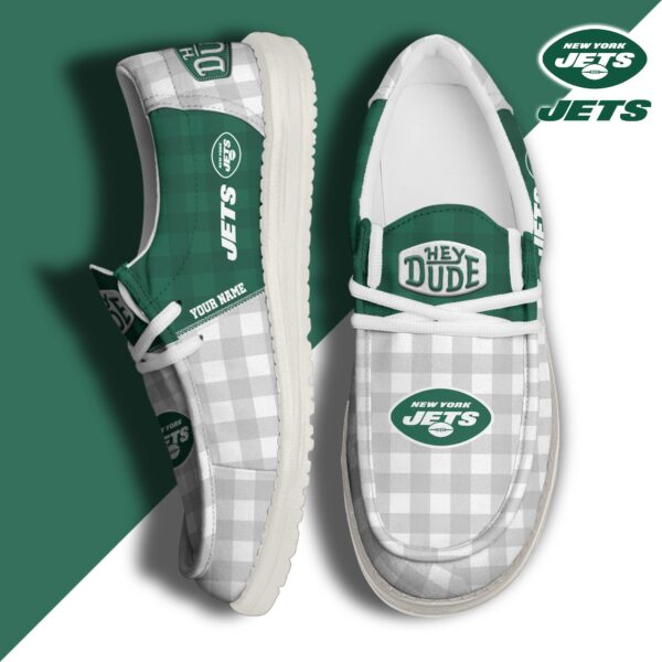 Tubopro New York Jets Personalized Hey Dude Shoes For Men And Women - Image 2