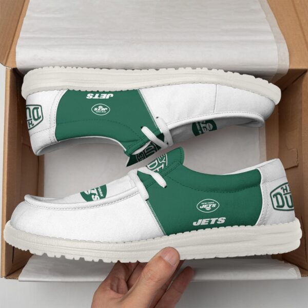 Tubopro New York Jets Personalized Hey Dude Shoes For Men And Women - Image 3