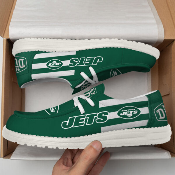 Tubopro New York Jets Personalized Hey Dude Shoes For Men And Women - Image 3