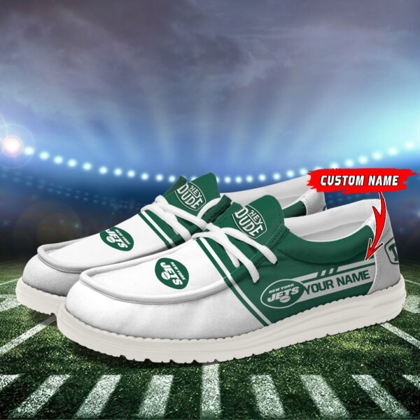 Tubopro New York Jets Personalized Hey Dude Shoes For Men And Women - Image 3