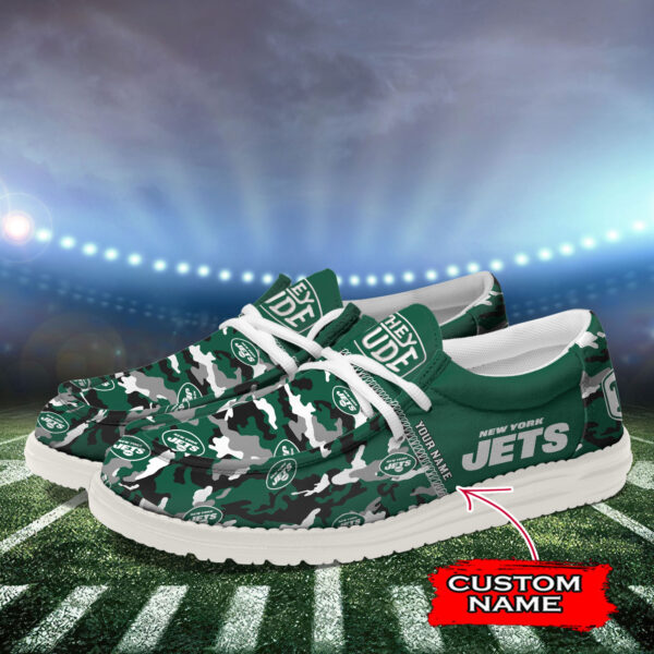 Tubopro New York Jets Personalized Hey Dude Shoes For Men And Women - Image 3
