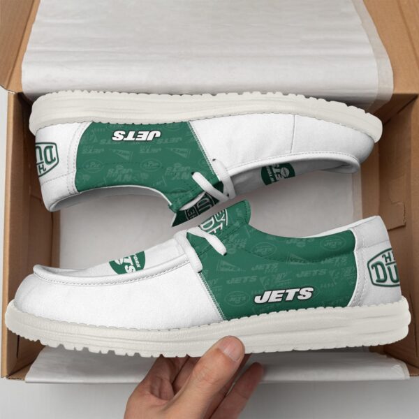 Tubopro New York Jets Personalized Hey Dude Shoes For Men And Women - Image 2