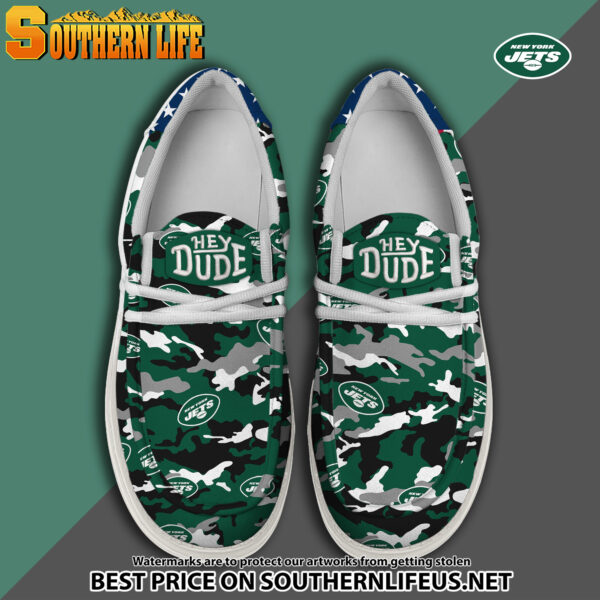 Tubopro New York Jets Personalized Hey Dude Shoes For Men And Women