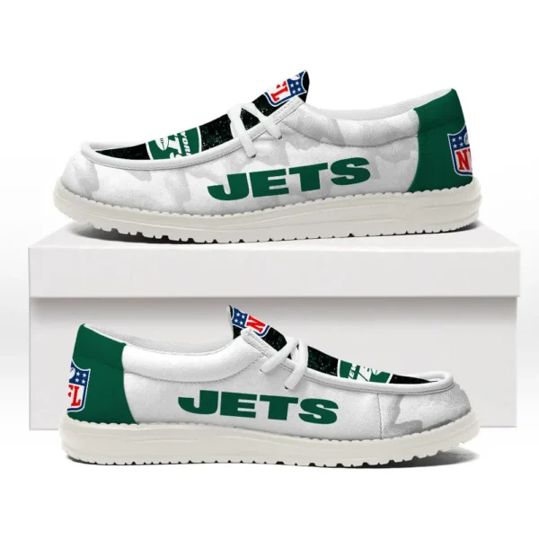 Tubopro New York Jets Personalized Hey Dude Shoes For Men And Women - Image 2