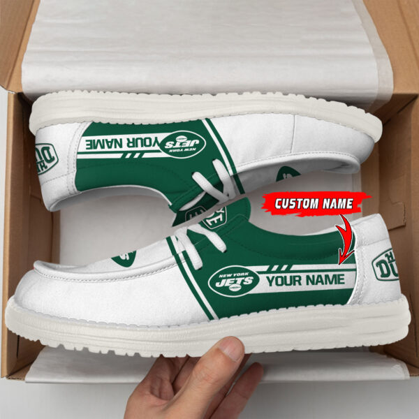 Tubopro New York Jets Personalized Hey Dude Shoes For Men And Women - Image 2