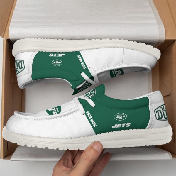 Tubopro New York Jets Personalized Hey Dude Shoes For Men And Women - Image 2
