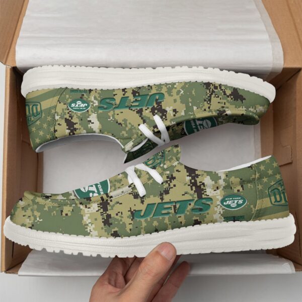 Tubopro New York Jets Personalized Hey Dude Shoes For Men And Women - Image 2