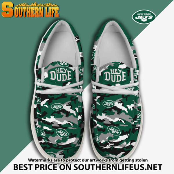 Tubopro New York Jets Personalized Hey Dude Shoes For Men And Women