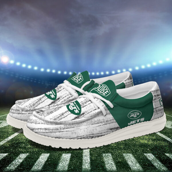 Tubopro New York Jets Personalized Hey Dude Shoes For Men And Women - Image 3