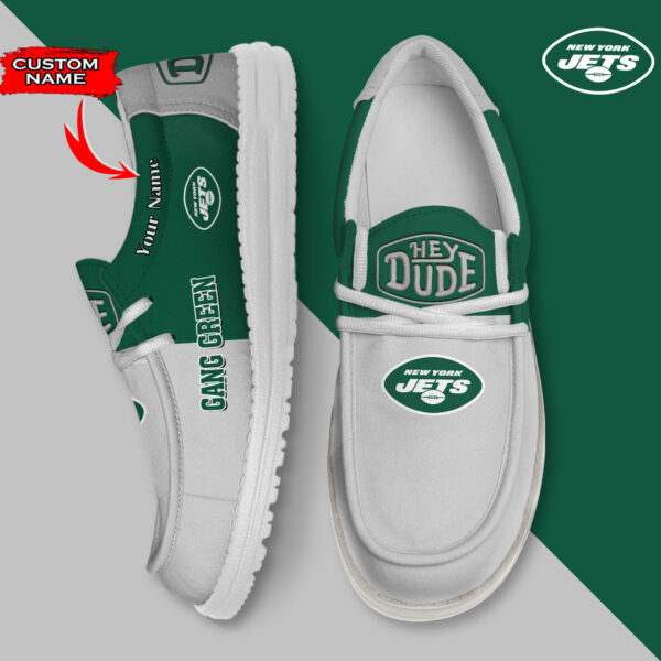 Tubopro New York Jets Personalized Hey Dude Shoes For Men And Women