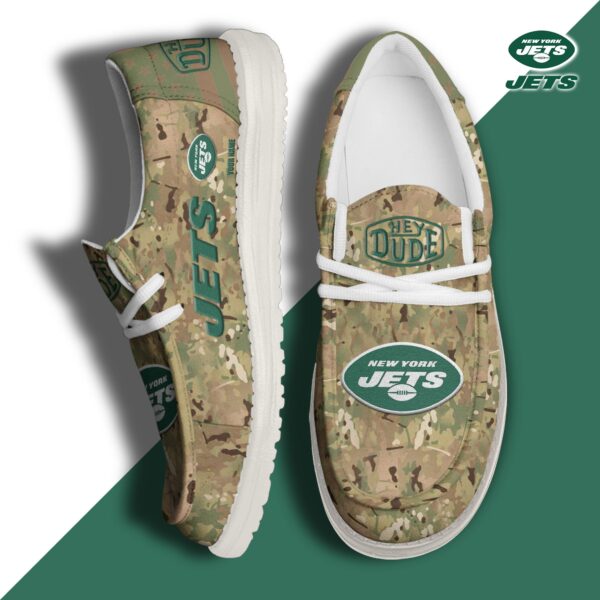 Tubopro New York Jets Personalized Hey Dude Shoes For Men And Women