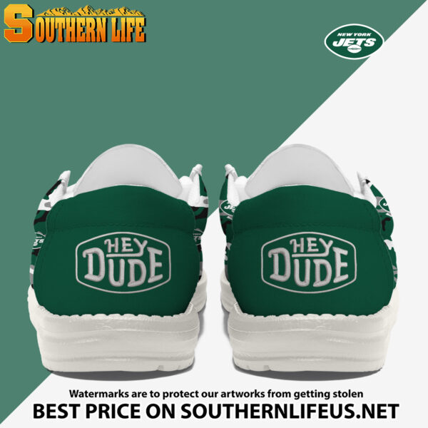 Tubopro New York Jets Personalized Hey Dude Shoes For Men And Women - Image 3