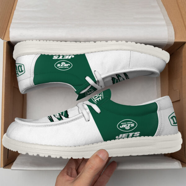 Tubopro New York Jets Personalized Hey Dude Shoes For Men And Women - Image 4
