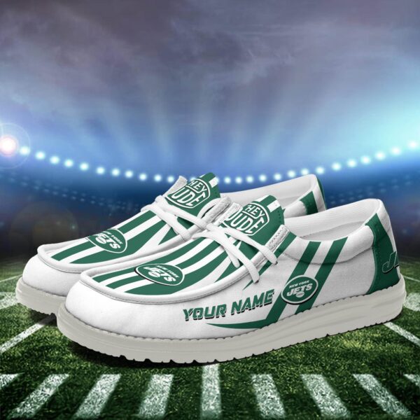 Tubopro New York Jets Personalized Hey Dude Shoes For Men And Women - Image 3