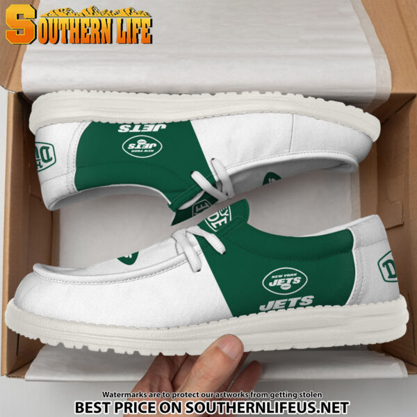 Tubopro New York Jets Personalized Hey Dude Shoes For Men And Women - Image 4
