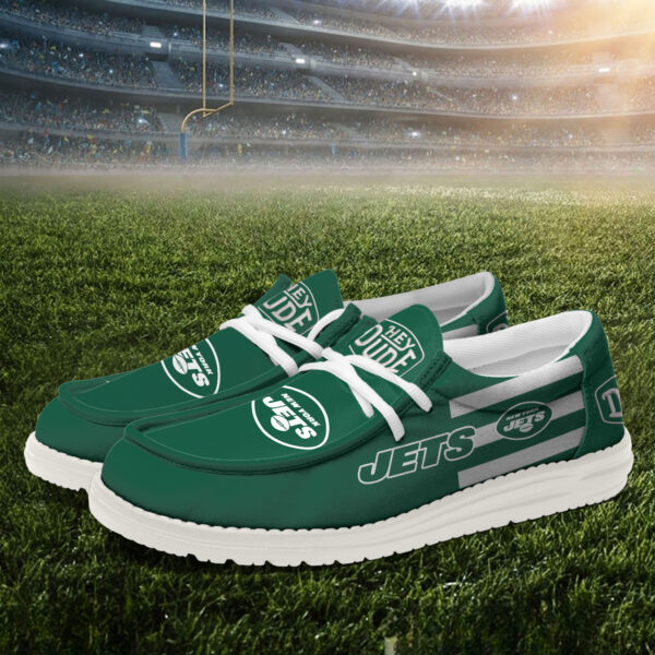 Tubopro New York Jets Personalized Hey Dude Shoes For Men And Women - Image 2
