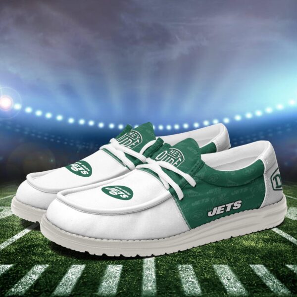 Tubopro New York Jets Personalized Hey Dude Shoes For Men And Women - Image 3