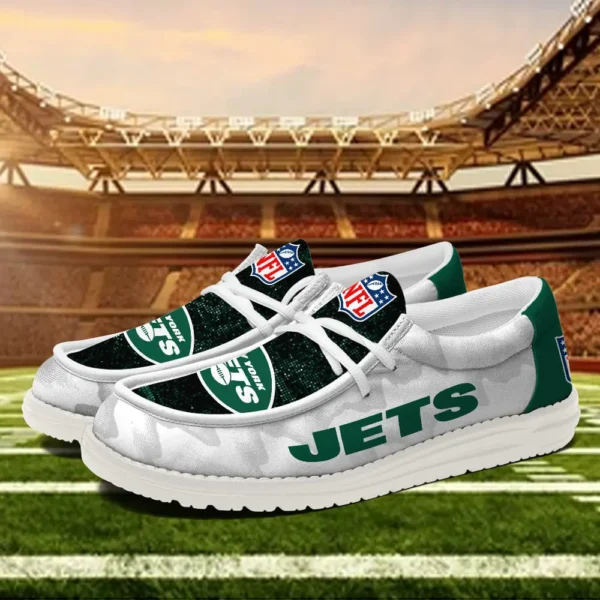 Tubopro New York Jets Personalized Hey Dude Shoes For Men And Women