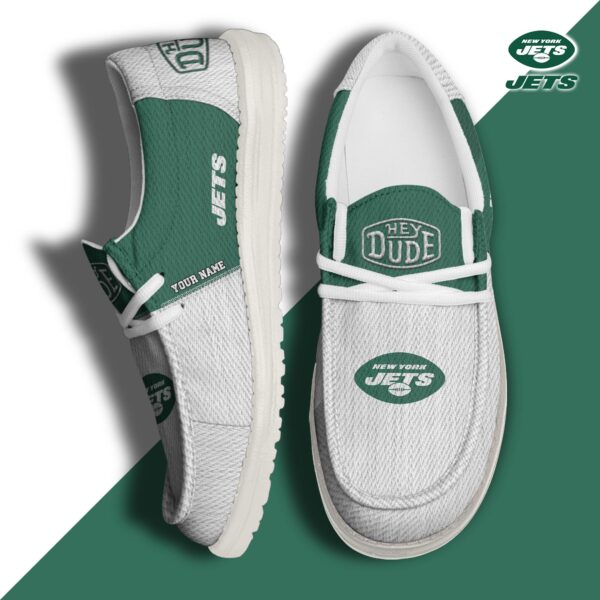 Tubopro New York Jets Personalized Hey Dude Shoes For Men And Women
