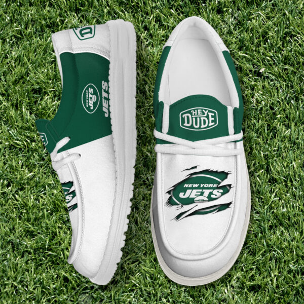 Tubopro New York Jets Personalized Hey Dude Shoes For Men And Women