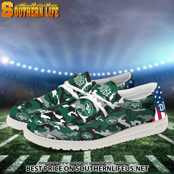 Tubopro New York Jets Personalized Hey Dude Shoes For Men And Women - Image 2