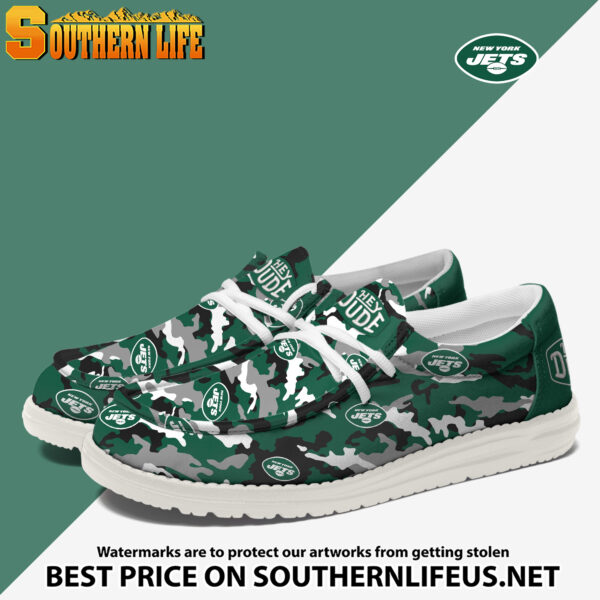 Tubopro New York Jets Personalized Hey Dude Shoes For Men And Women - Image 2