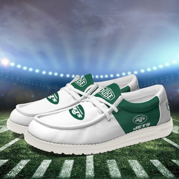 Tubopro New York Jets Personalized Hey Dude Shoes For Men And Women - Image 3