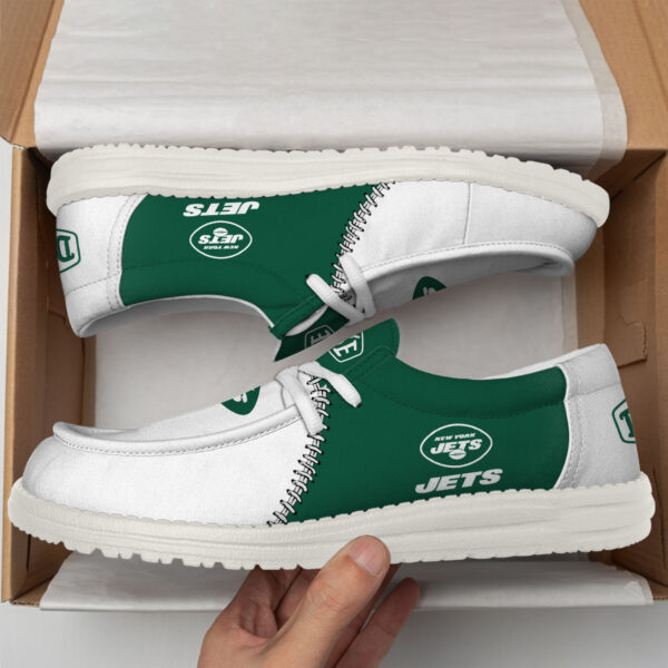 Tubopro New York Jets Personalized Hey Dude Shoes For Men And Women - Image 2