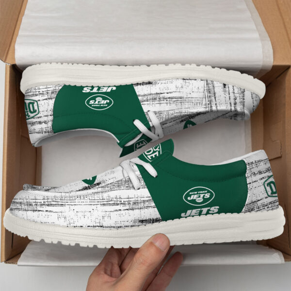 Tubopro New York Jets Personalized Hey Dude Shoes For Men And Women - Image 2