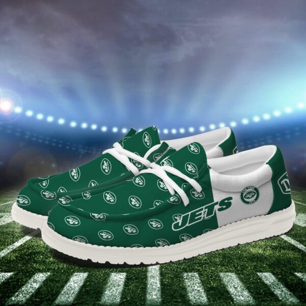 Tubopro New York Jets Personalized Hey Dude Shoes For Men And Women - Image 3