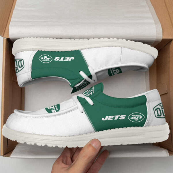 Tubopro New York Jets Personalized Hey Dude Shoes For Men And Women - Image 3