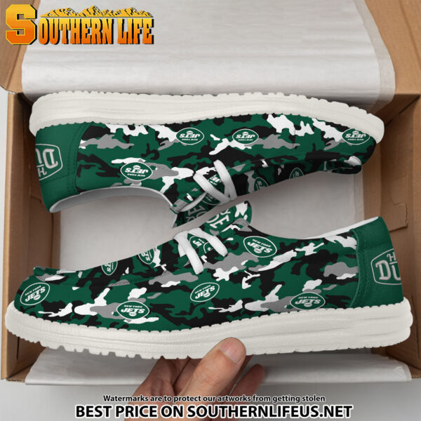 Tubopro New York Jets Personalized Hey Dude Shoes For Men And Women - Image 4