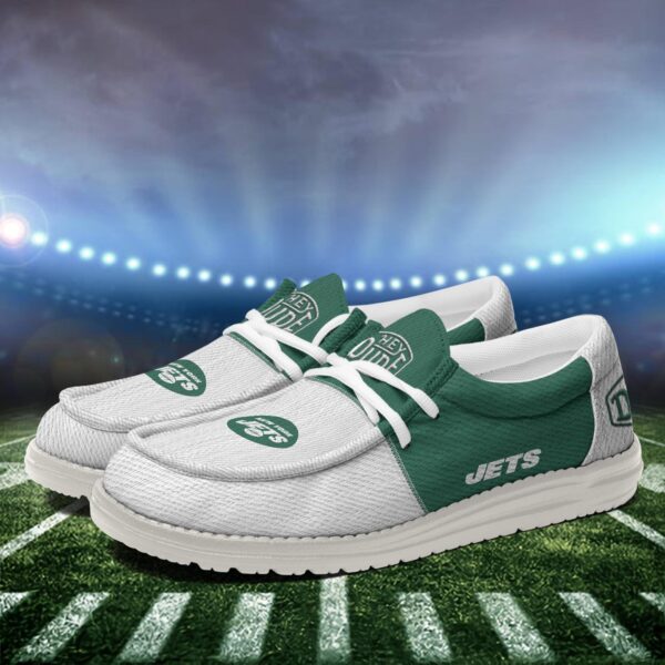 Tubopro New York Jets Personalized Hey Dude Shoes For Men And Women - Image 3