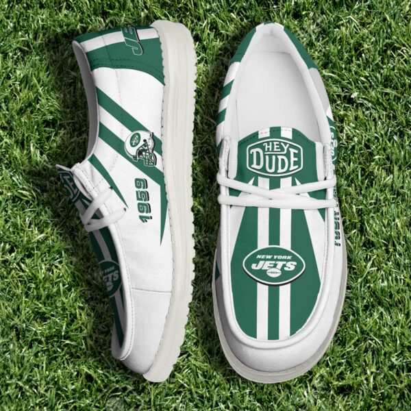 Tubopro New York Jets Personalized Hey Dude Shoes For Men And Women