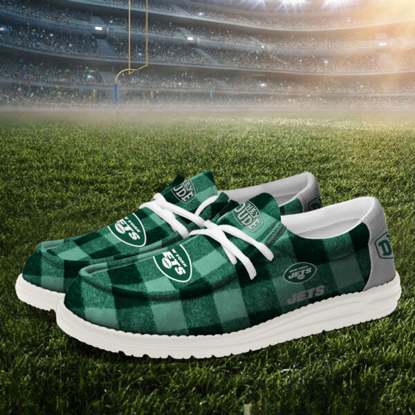 Tubopro New York Jets Personalized Hey Dude Shoes For Men And Women - Image 3