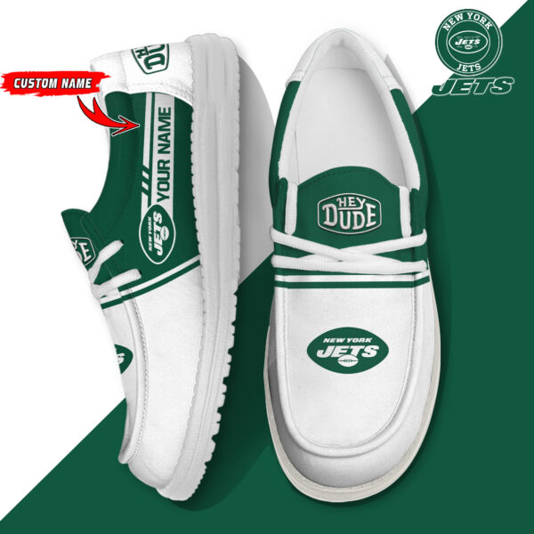 Tubopro New York Jets Personalized Hey Dude Shoes For Men And Women